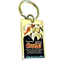 Vintage Coca-Cola keychain